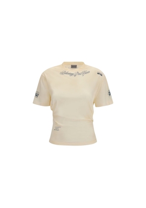 Balenciaga Beige Cotton T-Shirt - M