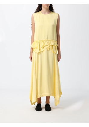 JIL SANDER Dress Woman color Yellow
