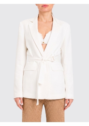 TWINSET U & B Jacket Woman color White
