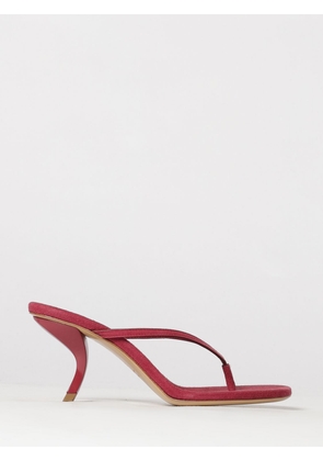 GIA BORGHINI Heeled Sandal Woman color Red