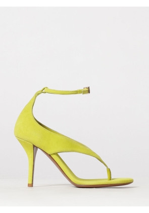 GIA BORGHINI Heeled Sandal Woman color Green