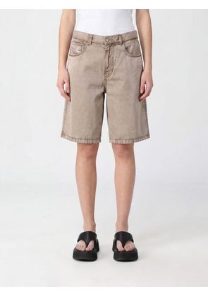 DIESEL Washed Effect 5-Pocket Denim Shorts