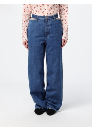 JIL SANDER Jeans Woman color Blue
