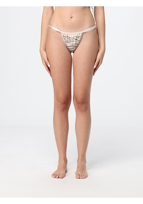 MC2 SAINT BARTH Swimsuit Woman color Yellow Cream