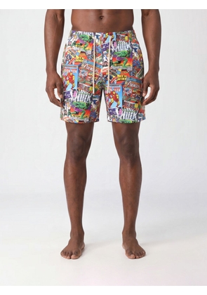 MC2 SAINT BARTH Graphic Print Polyester Swim Shorts