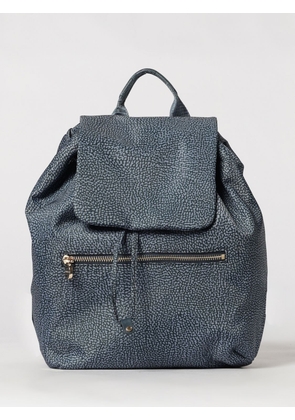 BORBONESE Backpack Woman color Blue