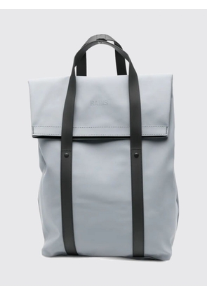 RAINS Waterproof Polyester Backpack with Flap Closure and Double Handle