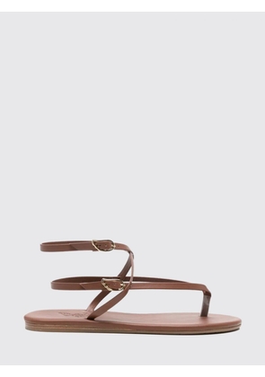 ANCIENT GREEK SANDAL Kallisti Low-Heeled Nappa Leather Thong Sandals