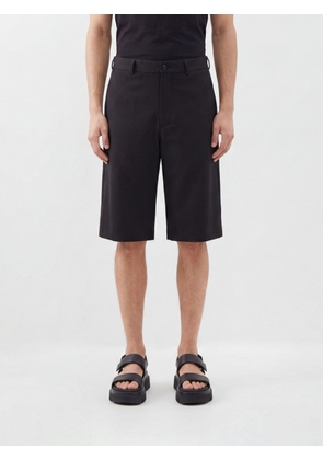 COMME DES GARÇONS HOMME PLUS Knee-Length Pure Wool Chino Shorts