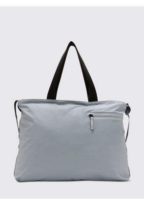 RAINS Polyurethane Tote Bag with Zip Closure and Adjustable Shoulder Strap