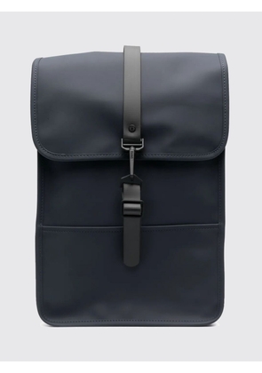 RAINS Waterproof Polyester Backpack with Carabiner Hook Closure