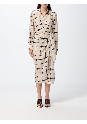 CRIDA MILANO Dress Woman color Yellow Cream