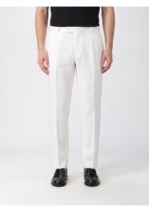 BOSS Slim Fit Tailored Trousers in 100% Linen