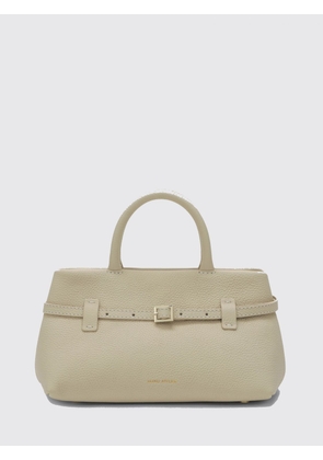 MANU ATELIER Le Cambon 25 Grained Calfskin Handbag with Double Handle