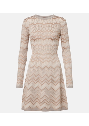 Missoni Zigzag knitted minidress