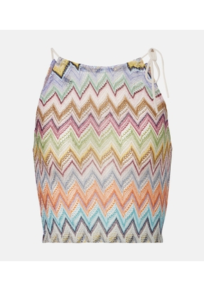 Missoni Zigzag lame top