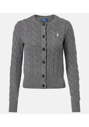 Polo Ralph Lauren Cable-knit wool and cashmere cardigan