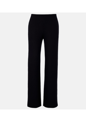 Leset Lauren jersey wide-leg pants
