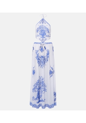 Bananhot Riley printed cotton maxi dress