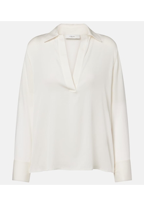 Vince Silk-blend blouse