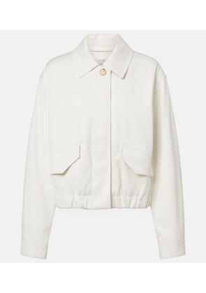 Vince Cotton twill blouson jacket