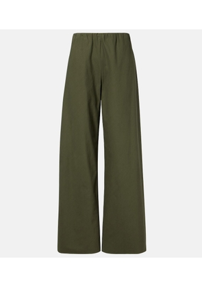 Vince Colette cotton twill wide-leg pants