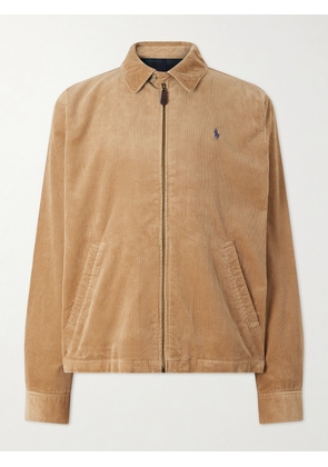 Polo Ralph Lauren - Cotton-Corduroy Bomber Jacket - Men - Neutrals - S