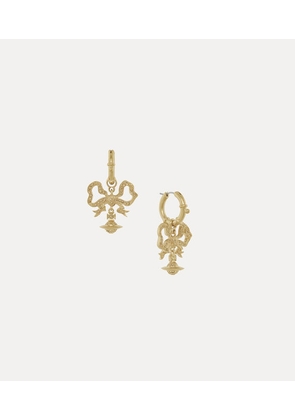 Vivienne Westwood Florindella Earrings Gold-jonquil-crystal Gold-jonquil-crystal Women