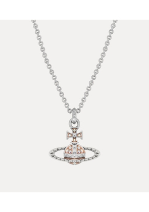 Vivienne Westwood Mayfair Bas Relief Pendant Necklace Rhodium-pink-gold-crystal-ab-crystal Rhodium-pink-gold-crystal-ab-crystal Women