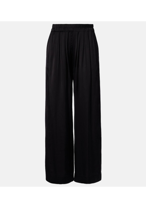 Isabel Marant Nolia satin wide-leg pants