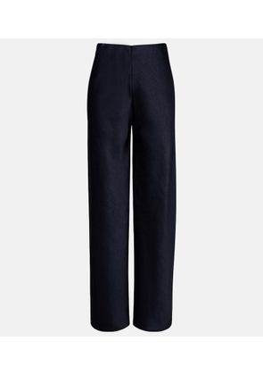 Vince Colette satin wide-leg pants