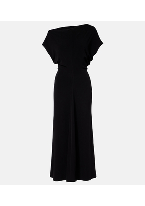 Vince Draped one-shoulder midi dress