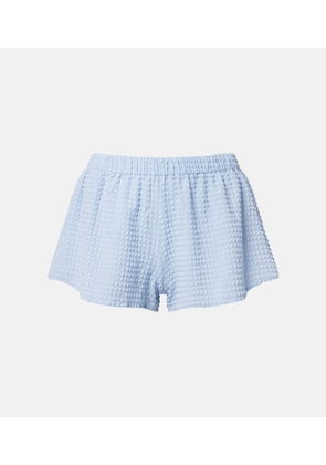 Hunza G Resort seersucker shorts