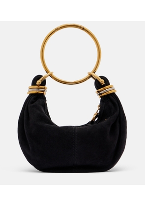 Chloe Bracelet Small suede top-handle bag
