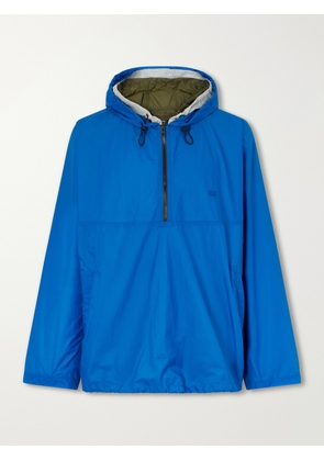 LOEWE - Logo-Embroidered Shell Jacket - Men - Blue - IT 46