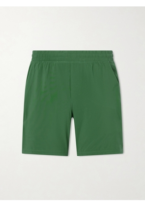 Lululemon - License to Train 7" Slim-Fit Straight-Leg Mesh-Trimmed Recycled-Shell Shorts - Men - Green - XS