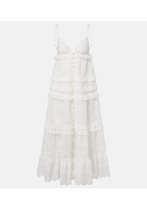 Zimmermann Solstice cotton midi dress