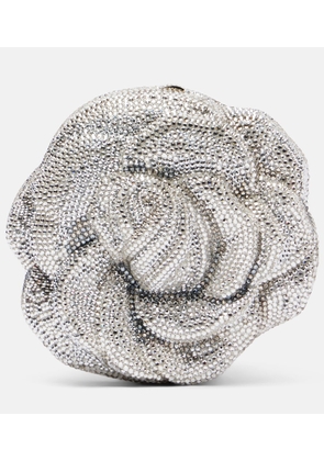Judith Leiber Couture Rose Desiree Small embellished clutch