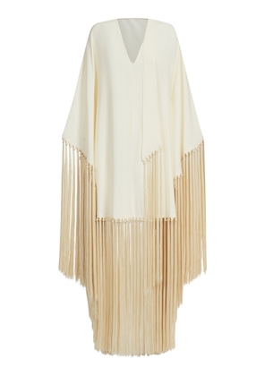 Taller Marmo Elsie Tassel-Fringe Satin Mini Dress - Moda Operandi