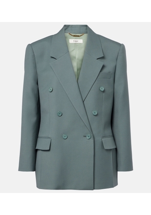 Chloe Double-breasted wool blazer