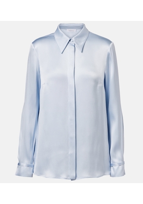 Gabriela Hearst Cruz silk satin shirt