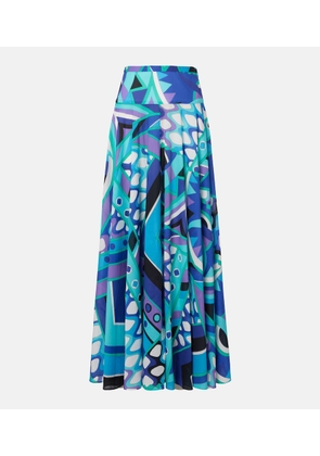 Pucci Vivara cotton maxi skirt