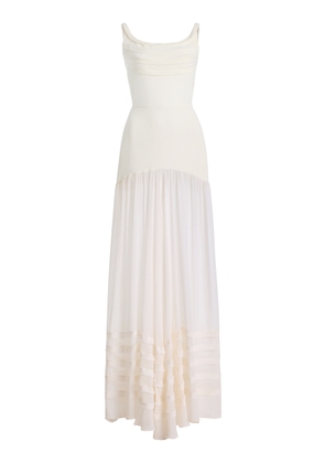 Harithand Teresa Silk Georgette Maxi Dress - Moda Operandi