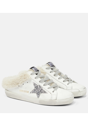 Golden Goose Super-Star shearling-lined mules