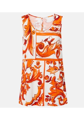 Dolce&Gabbana Majolica tank top