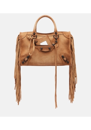 Balenciaga Le City Small leather top-handle bag