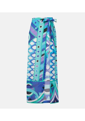 Pucci Vivara cotton beach cover-up