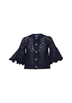 Lena Hoschek Ornella Lace Cotton-Blend Jacket - Moda Operandi