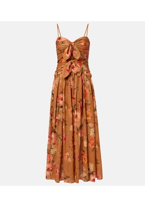 Zimmermann Mahon floral silk maxi dress