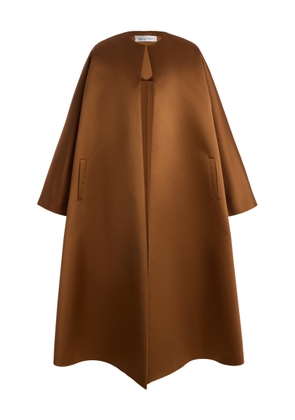 Oscar de la Renta Draped Satin Coat - Moda Operandi